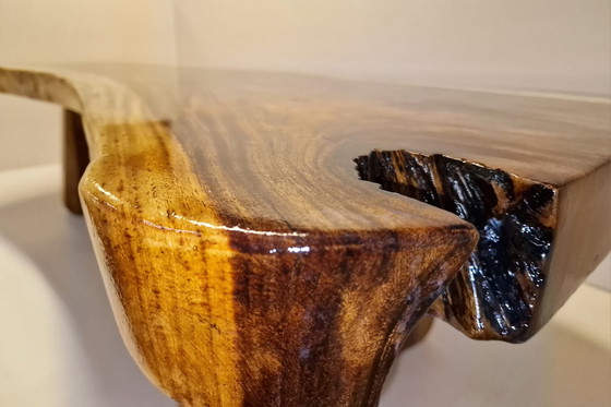 Image 1 of Epoxy coffee table/ bench Suar wood