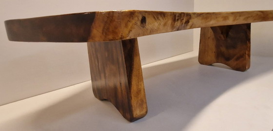 Image 1 of Epoxy coffee table/ bench Suar wood