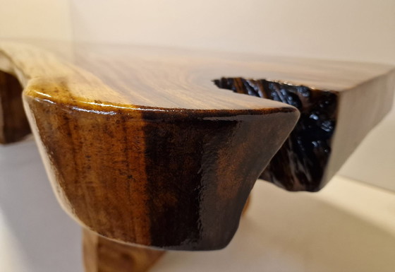 Image 1 of Epoxy coffee table/ bench Suar wood