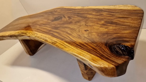 Image 1 of Epoxy coffee table/ bench Suar wood