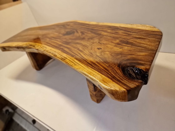 Image 1 of Epoxy coffee table/ bench Suar wood