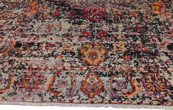 Image 1 of Nueva alfombra de diseño hecha a mano - Colección Signature - 100 % seda - Puro lujo