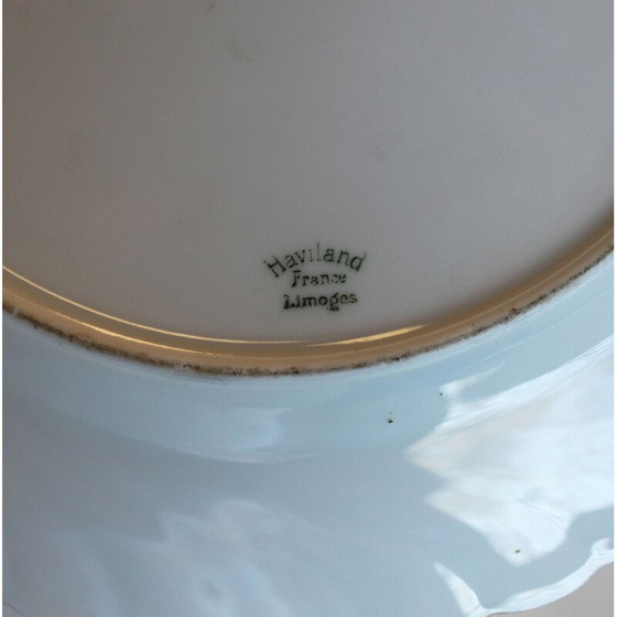 Image 1 of Vintage 3 tier server in Limoges porcelain by Haviland