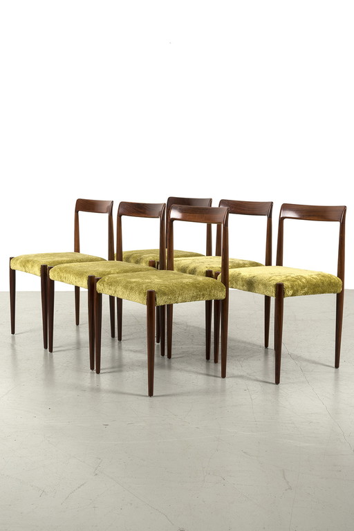 6x Lübke dining chair