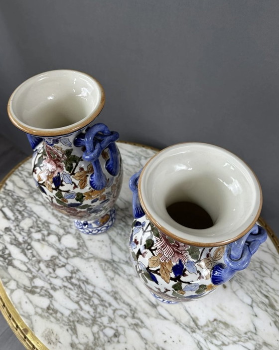 Image 1 of Pair De Vases Gien