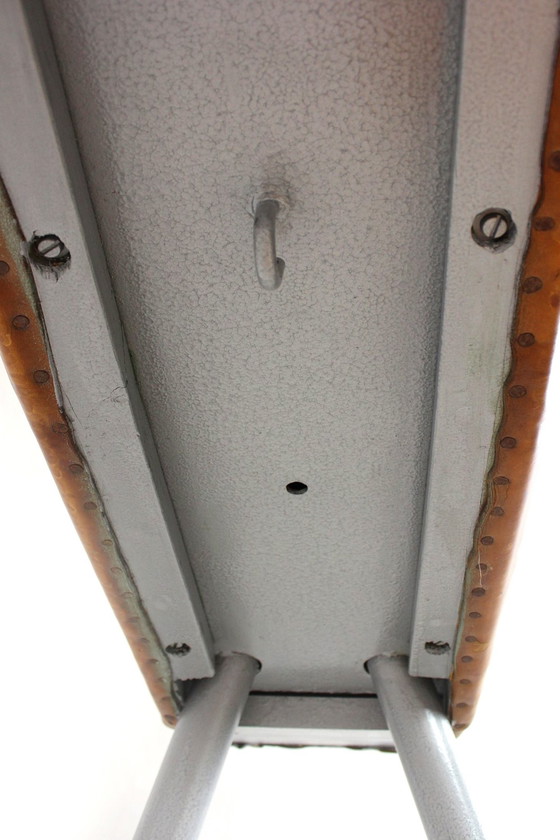 Image 1 of Cavallo con maniglie da ginnastica d'epoca in pelle, anni '50