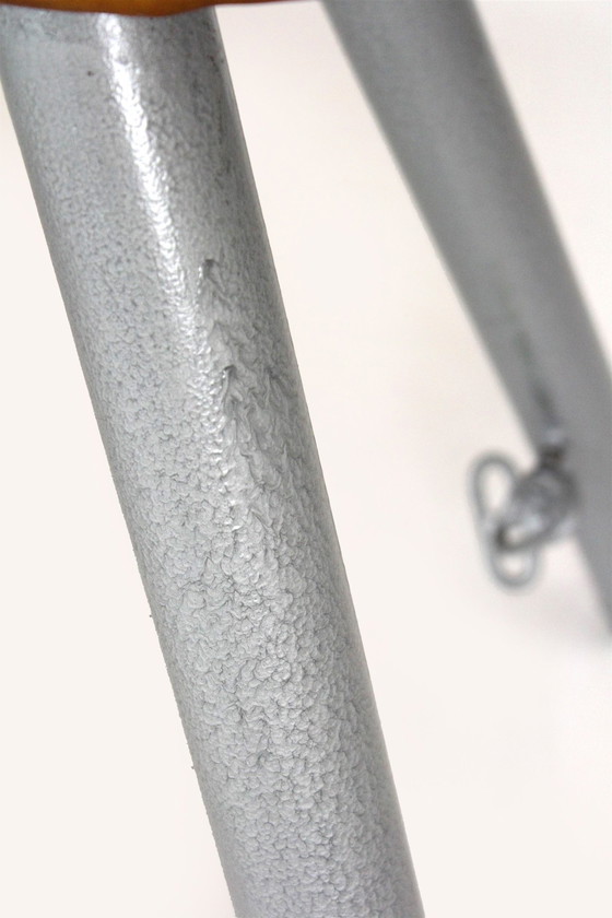 Image 1 of Cavallo con maniglie da ginnastica d'epoca in pelle, anni '50