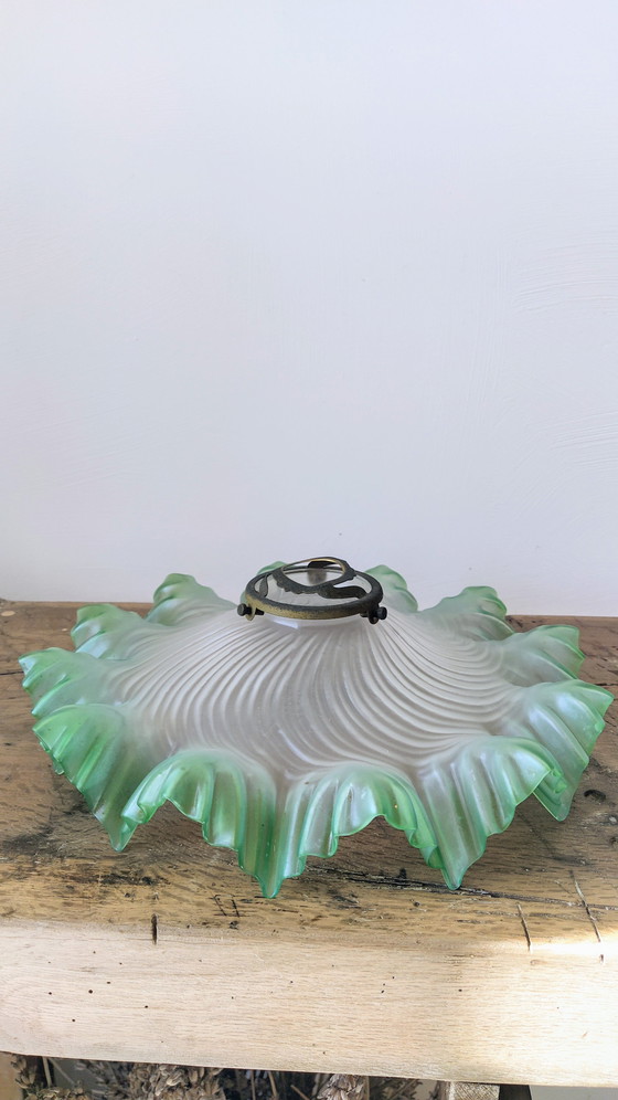 Image 1 of Opaline Glass Lampshade