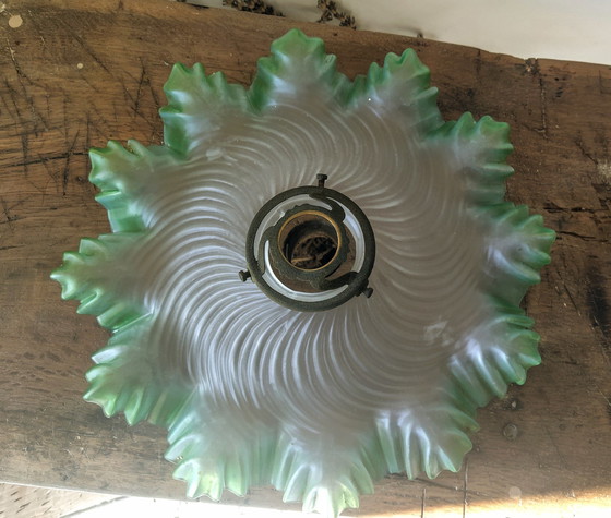 Image 1 of Opaline Glass Lampshade