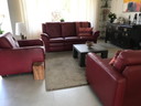 Natuzzi 3-seater sofa & 2 armchairs