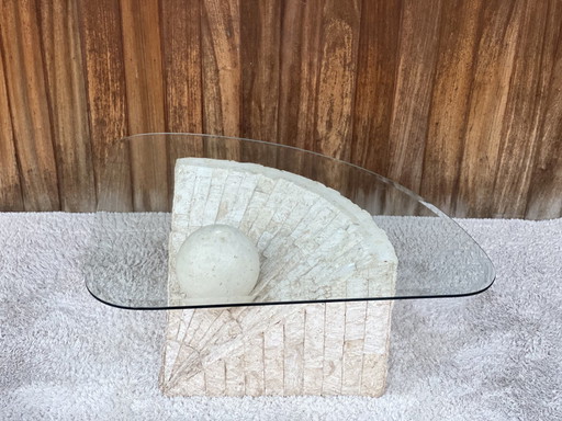 Table basse vintage en mactanstone