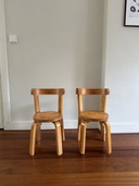 Vintage Plywood Children's Chairs