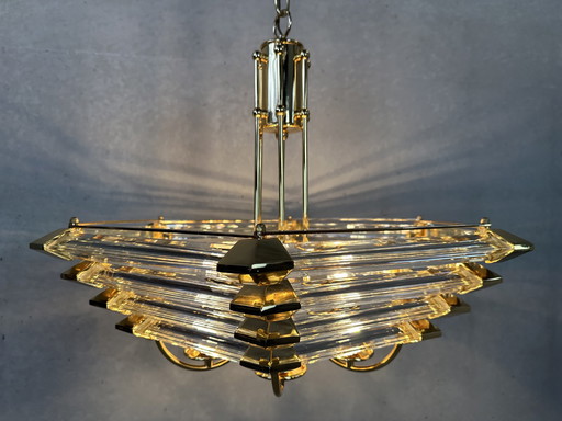 Large vintage designer chandelier - Bakalowits & Sohne