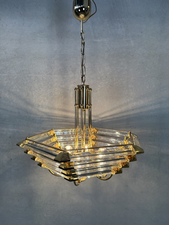 Image 1 of Grand lustre design vintage - Bakalowits & Sohne