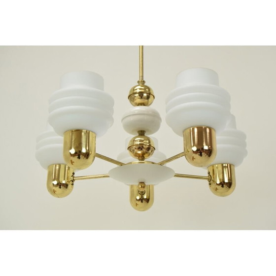 Image 1 of Mid-century chandelier by Kamenicky Senov, Czechoslovakia 1970s