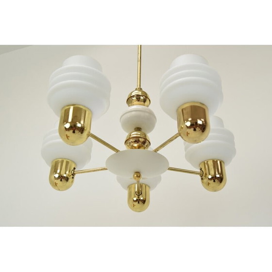 Image 1 of Mid-century chandelier by Kamenicky Senov, Czechoslovakia 1970s