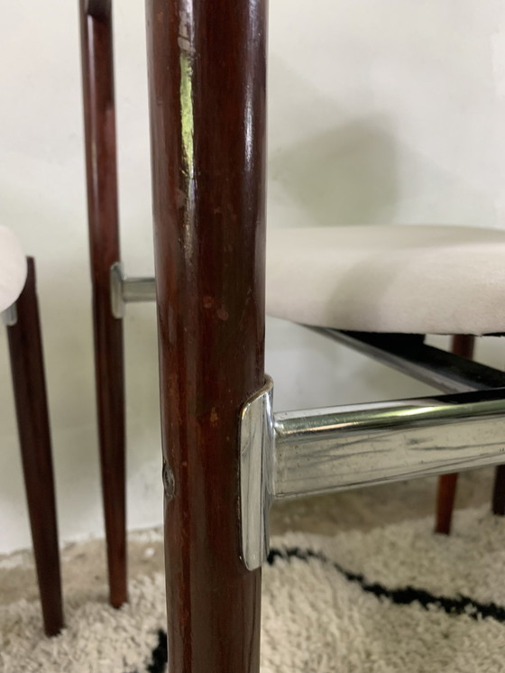 Image 1 of Sillas de comedor de C. Denekamp para Thereca, juego de 4, década de 1960