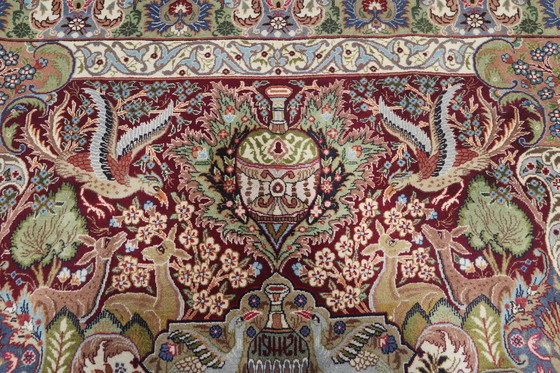 Image 1 of Original hand-knotted Persian carpet Kashmar Fine Paradise Design 393 X 295 Cm Top condition