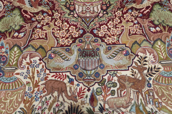 Image 1 of Original hand-knotted Persian carpet Kashmar Fine Paradise Design 393 X 295 Cm Top condition