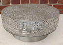 Frosted ice ceiling lamp WILA Leuchten