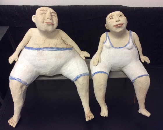 Image 1 of Lut Brackx, Happy couple beeld