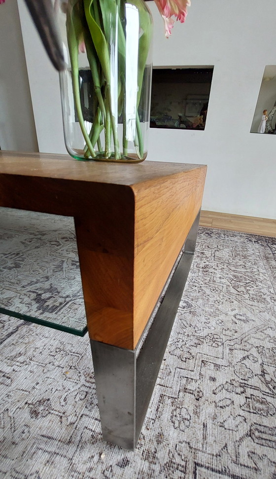 Image 1 of Leolux Table basse Aditi Noyer américain