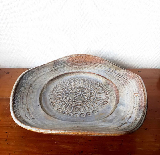 Image 1 of Tazza in gres brutalista 1970 firmata Ferrières 