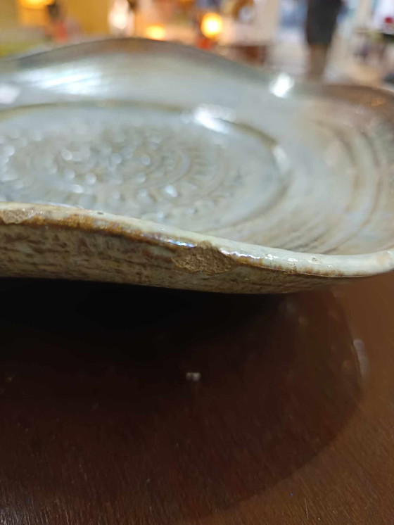 Image 1 of Tazza in gres brutalista 1970 firmata Ferrières 