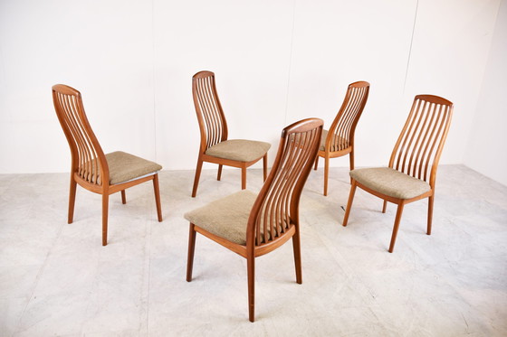 Image 1 of 6x Preben Schou dining chairs