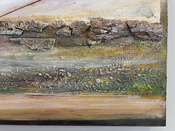 Image 1 of Ann Bruyninckx - painting on wood