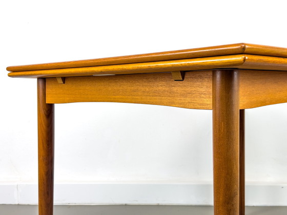 Image 1 of Danish Extendable Teak Dining Table, 1960S