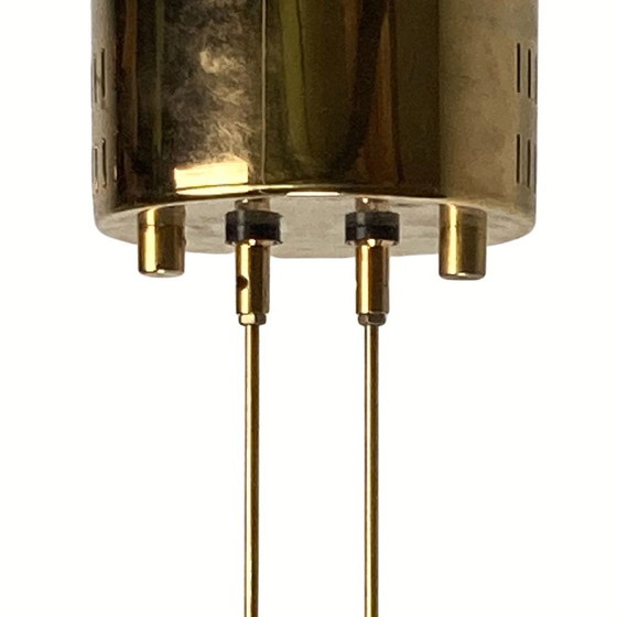 Image 1 of Diabolo Counterweight Pendant Lamp In Patinated Brass From Sische