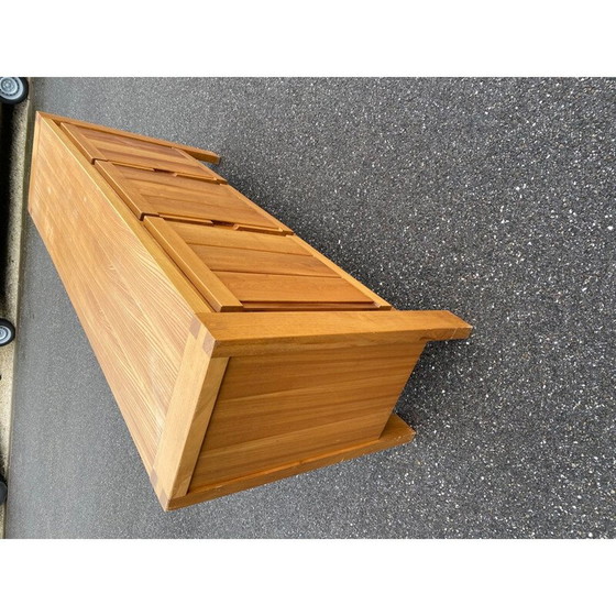 Image 1 of Vintage solid elmwood sideboard, 1970