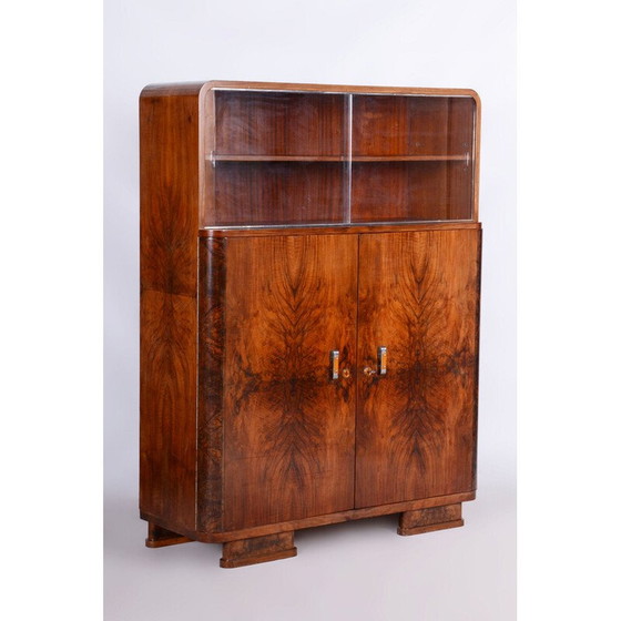 Image 1 of Vintage Art Deco walnut sideboard by J. Halabala for UP Zavody, Czechoslovakia 1930