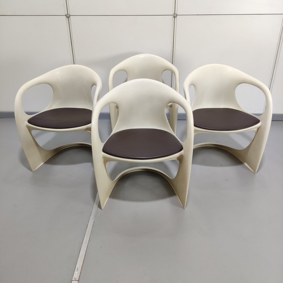 Image 1 of Set of 4 Casala armchairs