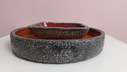 2X Fat Lava Bowl By Jan Van Erp Years 60s.