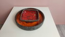 2X Fat Lava Bowl By Jan Van Erp Years 60s.