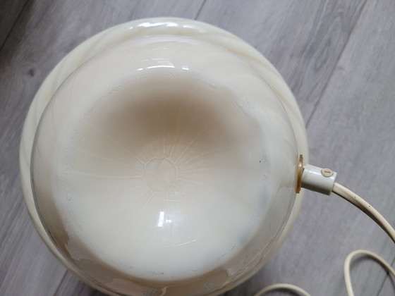 Image 1 of Vintage swirl mushroom lamp