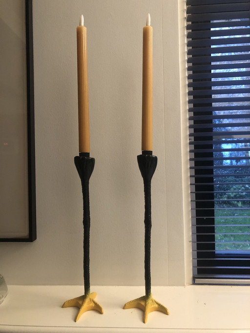 Jasmin Djerzic Long Legs Candlesticks