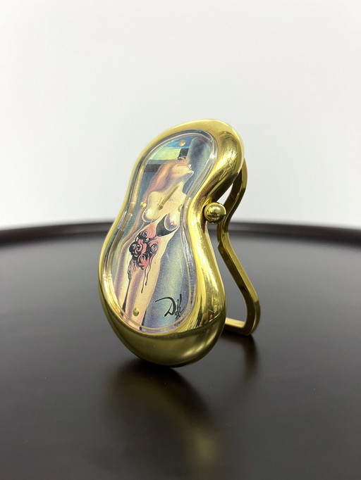 Salvador Dali Exaequo Softwatch Table Clock