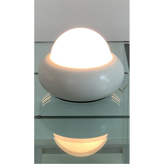 Image 1 of Vintage white Ufo lamp model c359 by Luci Illuminazione, Italy 1970