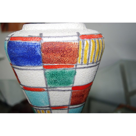 Image 1 of Vaso vintage colorato, Germania anni '60