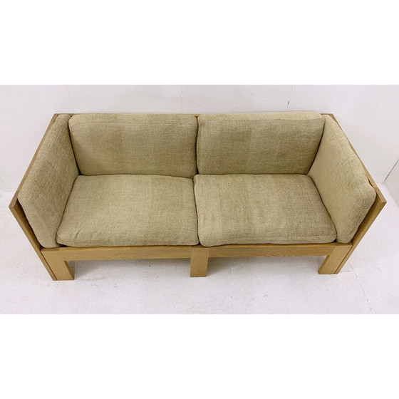 Image 1 of Mid century oakwood sofa by Tage Poulsen, Denmark 1960s