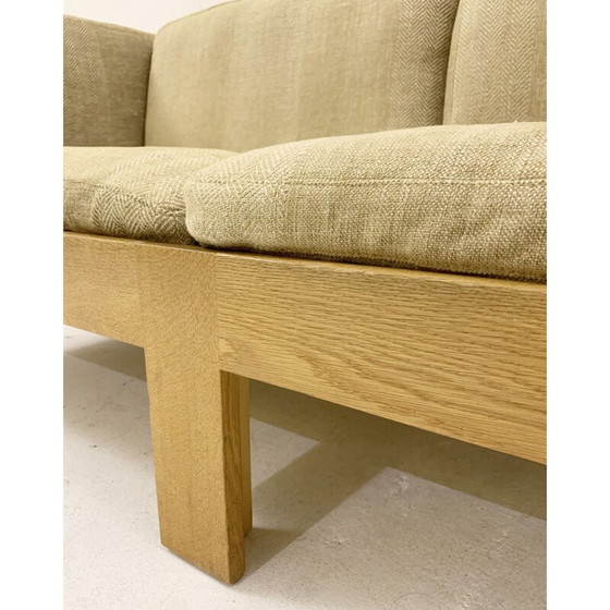 Image 1 of Mid century oakwood sofa by Tage Poulsen, Denmark 1960s