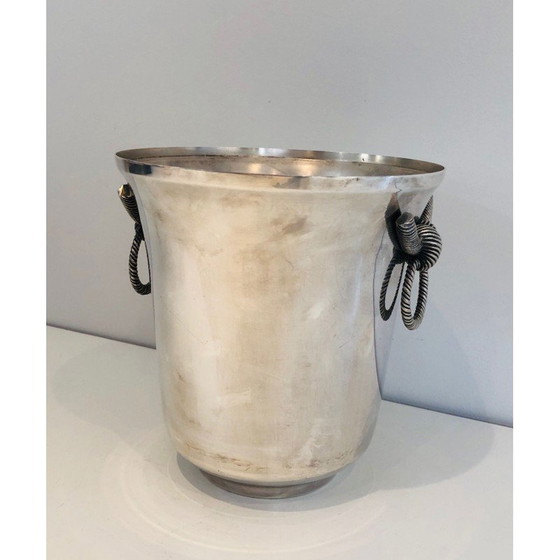 Image 1 of Vintage silver plated champagne bucket, 1900