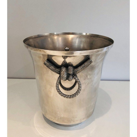 Image 1 of Vintage silver plated champagne bucket, 1900