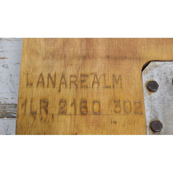 Image 1 of Vintage mixed wood wall art, 1960