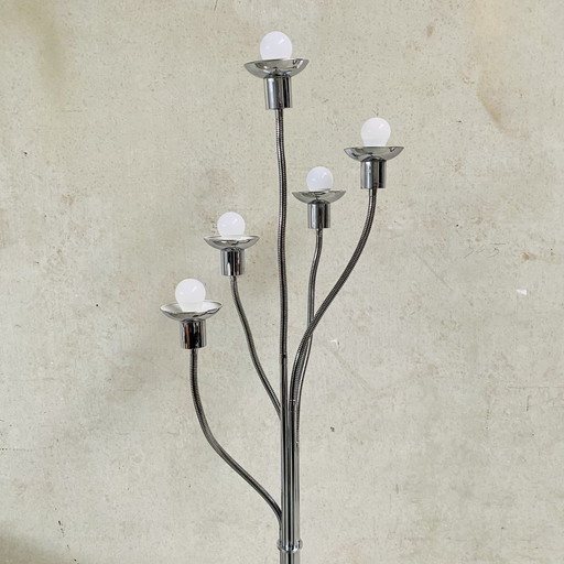 Lampadaire flexible design italien 1970