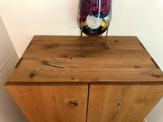 Image 1 of Janua tall unit sideboard in solid oak