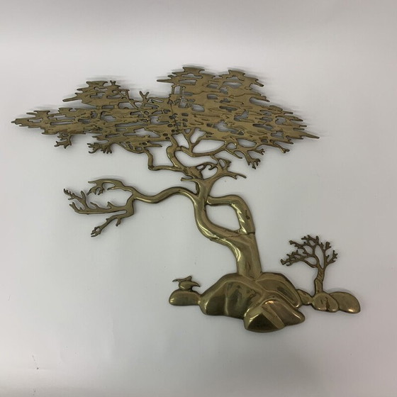 Image 1 of Scultura bonsai in ottone vintage di Bijan, 1970